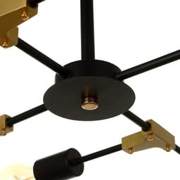 Люстра 2427// E27 40 Вт черно-бронзовый 61×61×25.5 см BayerLux