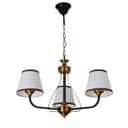 Люстра 2428/3 E27 40 Вт черно-бронзовый 59.5×59.5×28 см BayerLux