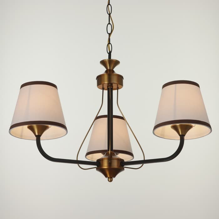 Люстра 2428/3 E27 40 Вт черно-бронзовый 59.5×59.5×28 см BayerLux