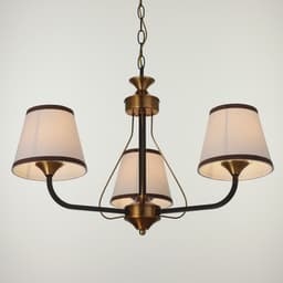 Люстра 2428/3 E27 40 Вт черно-бронзовый 59.5×59.5×28 см BayerLux