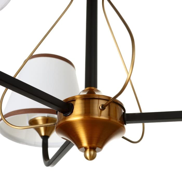 Люстра 2428/3 E27 40 Вт черно-бронзовый 59.5×59.5×28 см BayerLux