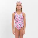 Купальник для девочки слитный MINAKU с повязкой, рост 110-116 см