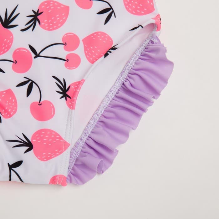 Купальник для девочки слитный MINAKU с повязкой, рост 110-116 см