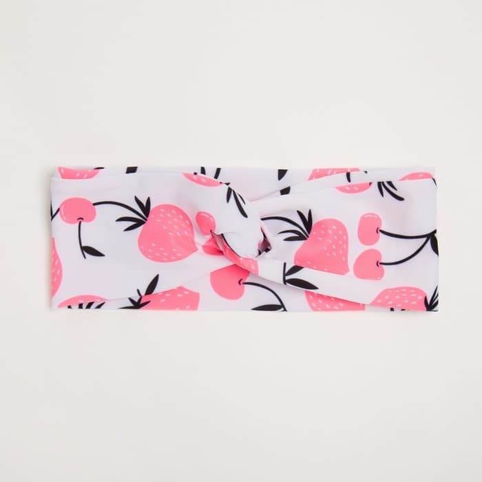 Купальник для девочки слитный MINAKU с повязкой, рост 128-134 см