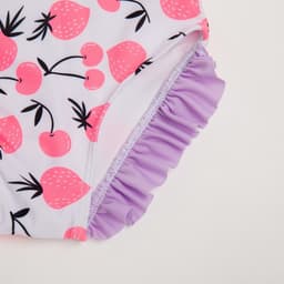 Купальник для девочки слитный MINAKU с повязкой, рост 128-134 см