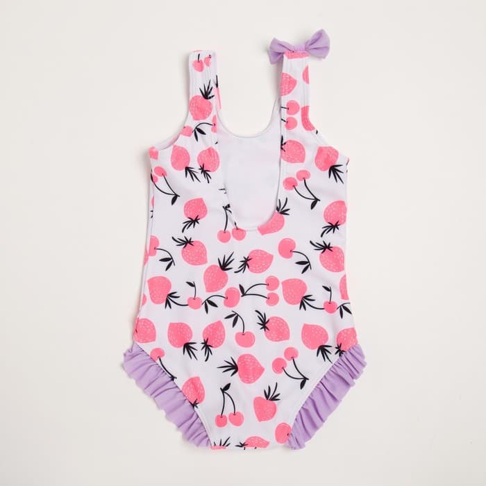 Купальник для девочки слитный MINAKU с повязкой, рост 128-134 см