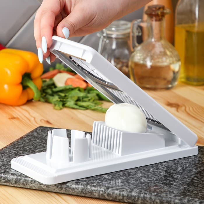 Яйцерезка Magistro Vegan pro, 2 режима, 21×8.5×5 см, белая