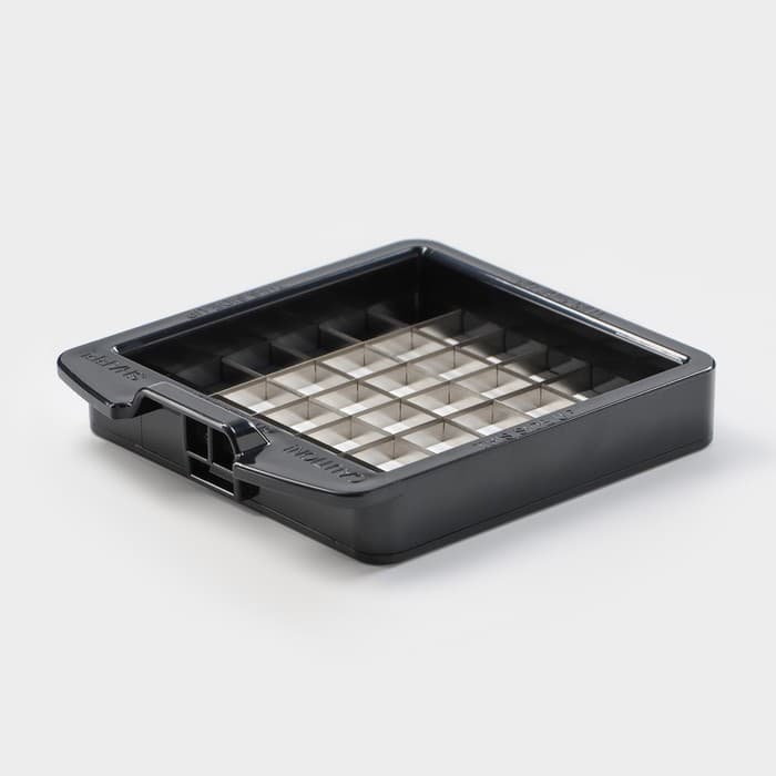 Овощерезка универсальная Magistro Vegan pro, 7 насадок, овощечистка, контейнер, чёрно-белая