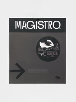 Овощерезка универсальная Magistro Vegan pro, 7 насадок, овощечистка, контейнер, чёрно-белая