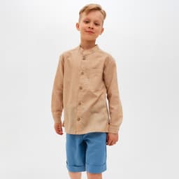 Шорты для мальчика MINAKU: Casual collection, синие, рост 110 см