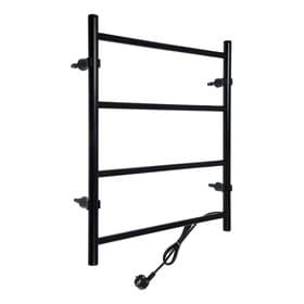 Полотенцесушитель электрический ТЕРА «Электра», 500×600 мм, 4 перекладины, черный