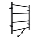 Полотенцесушитель электрический ТЕРА «Электра», 500×600 мм, 4 перекладины, черный