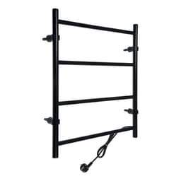 Полотенцесушитель электрический ТЕРА «Электра», 500×600 мм, 4 перекладины, черный