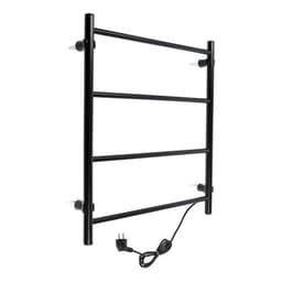 Полотенцесушитель электрический ТЕРА «Электра», 500×600 мм, 4 перекладины, черный
