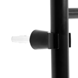 Полотенцесушитель электрический ТЕРА «Электра», 500×600 мм, 4 перекладины, черный