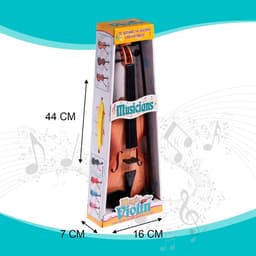 Игрушка музыкальная «Скрипка. Маэстро», звуковые эффекты, цвет светло-коричневый