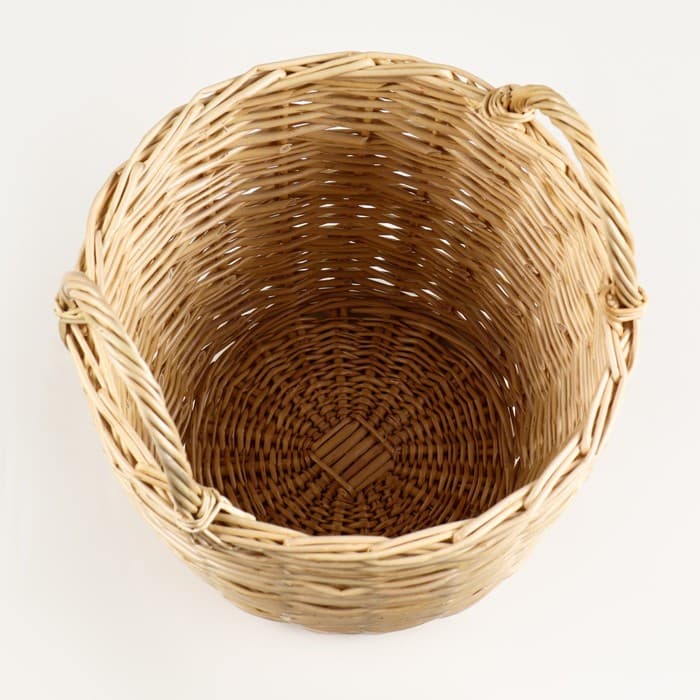 Корзина плетёная «Ушат», 28×28 см