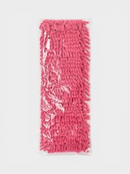 Насадка для плоской швабры «Доляна», 42×12 см, 80 г, микрофибра букли, красная