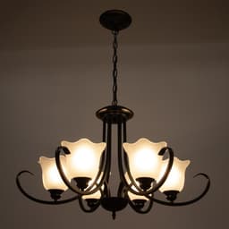 Люстра 2716/6 E27 40 Вт черный 80×80×55-85 см BayerLux