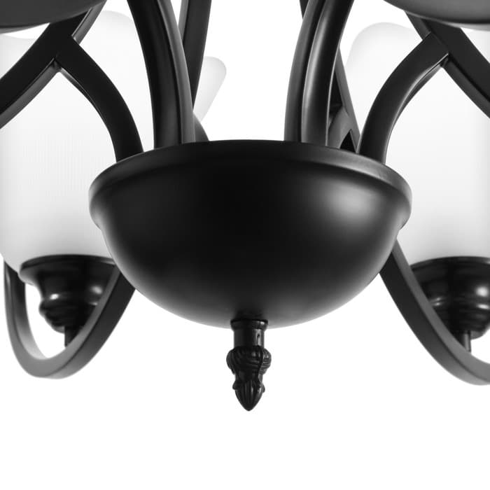 Люстра 2716/6 E27 40 Вт черный 80×80×55-85 см BayerLux