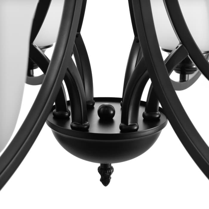 Люстра 2716/6 E27 40 Вт черный 80×80×55-85 см BayerLux