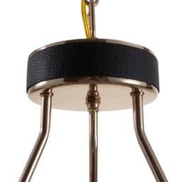 Люстра «Кристалл» LED 50 Вт 3000К черно-золотой 50×50×35-155 см BayerLux