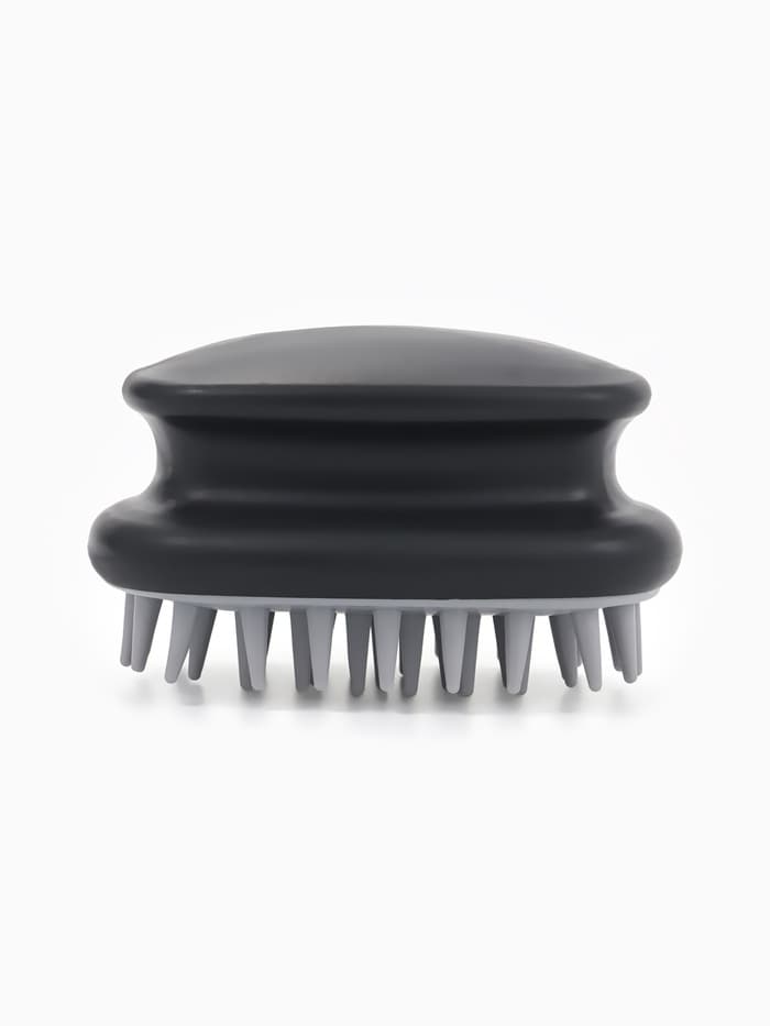 Щётка - массажёр для мытья головы, 10×6×6.2 см, в блистере, МИКС