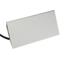 Блок розеточный в стол, сдвижная крышка, 10 А, 3 розетки, провод 1.8 м, серебристый