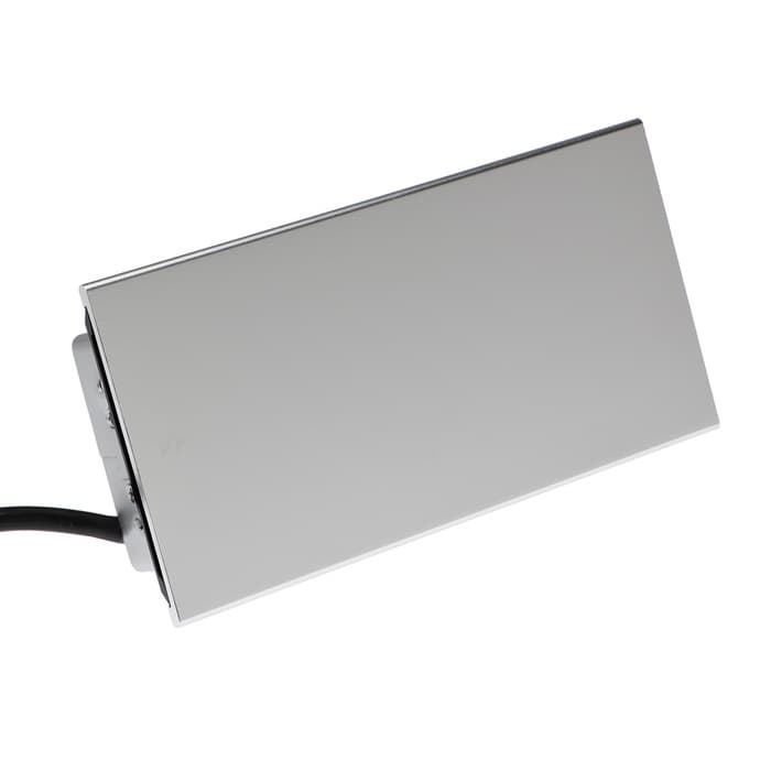 Блок розеточный в стол, сдвижная крышка, 10 А, 2 розетки, 2xUSB, 2A, провод 1.8 м, серебристый