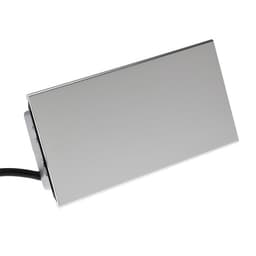 Блок розеточный в стол, сдвижная крышка, 10 А, 2 розетки, 2xUSB, 2A, провод 1.8 м, серебристый