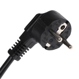 Блок розеточный в стол, сдвижная крышка, 10 А, 2 розетки, 2xUSB, 2A, провод 1.8 м, чёрный