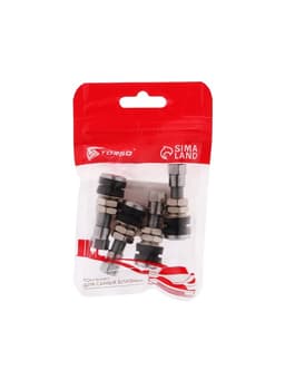 Вентиль для бескамерных шин TORSO, TR-161C, набор 4 шт.