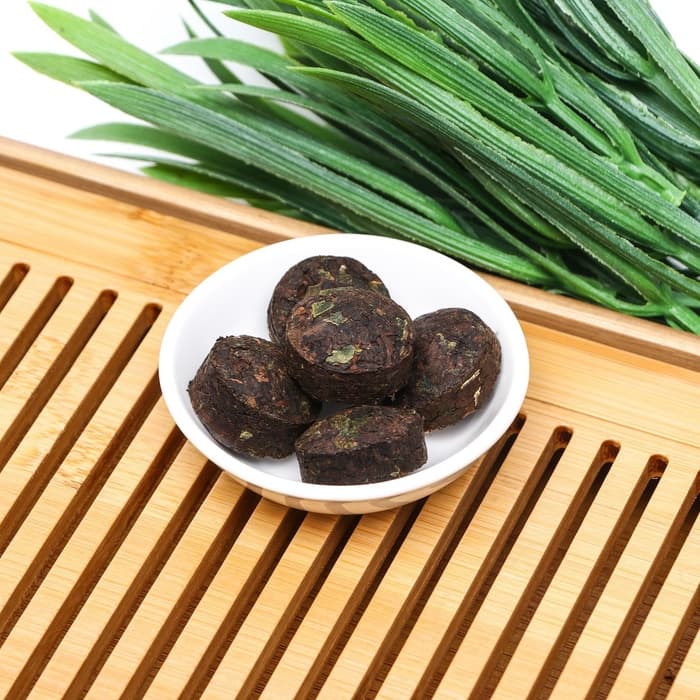 Чай китайский выдержанный «Шу Пуэр» (набор 8 шт.), Юньнань, 2017 г, шар, 50 г