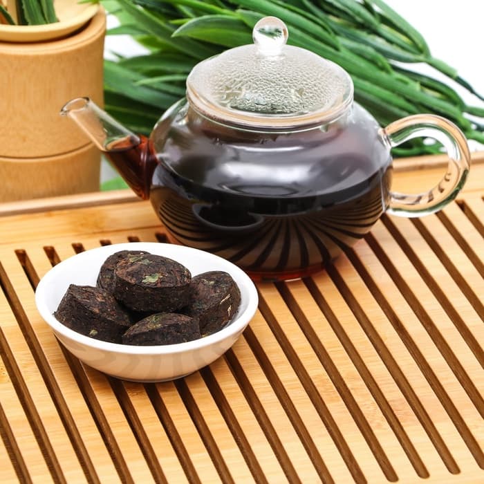 Чай китайский выдержанный «Шу Пуэр» (набор 8 шт.), Юньнань, 2017 г, шар, 50 г