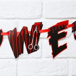 Гирлянда на ленте на Хэллоуин Happy Halloween, длина 250 см