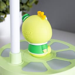 Лампа настольная «Мини лягушонок» LEd=3 режима 6.4 Вт USB салатовый 10×10×37.5 см RISALUX