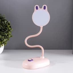 Лампа настольная «Мими» LED 3 Вт диммер USB розовый 8×12.5×32 см RISALUX