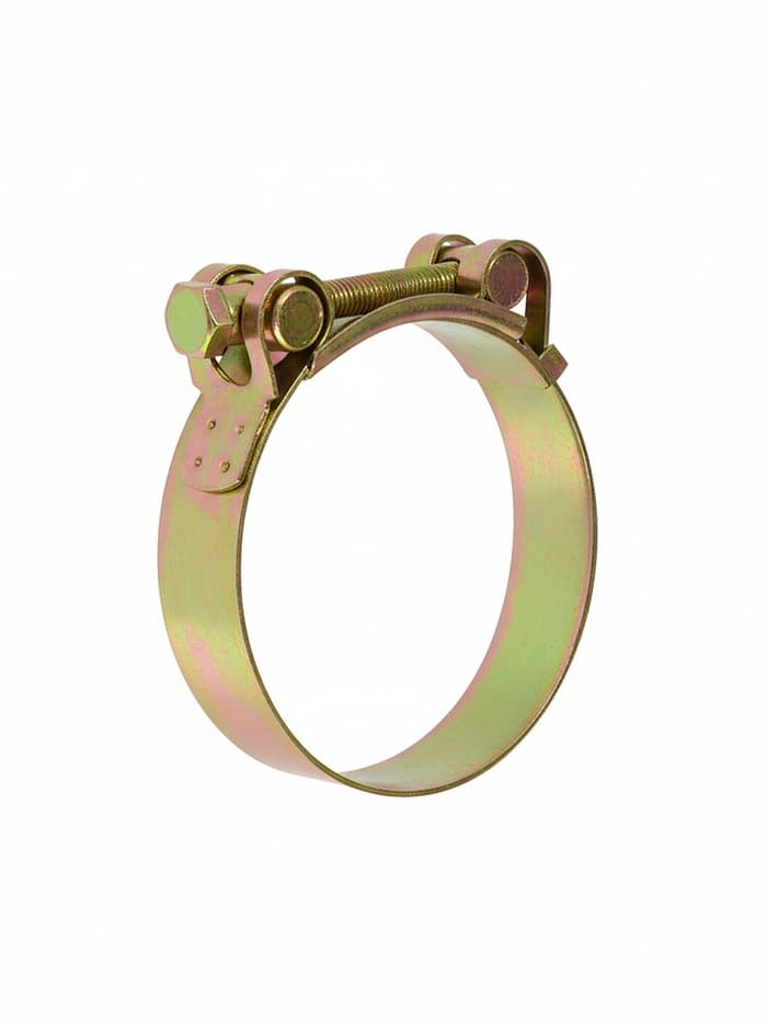 Хомут силовой ZEIN engr, диаметр 80-85 мм, ширина 24 мм, оцинкованный