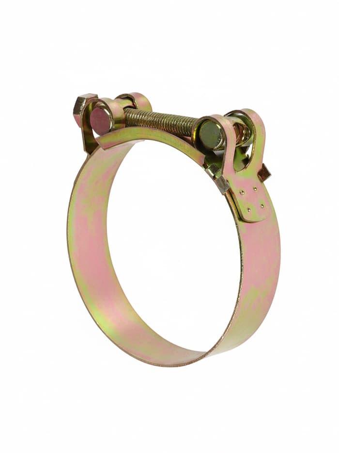 Хомут силовой ZEIN engr, диаметр 80-85 мм, ширина 24 мм, оцинкованный