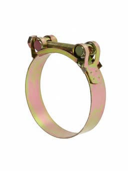 Хомут силовой ZEIN engr, диаметр 80-85 мм, ширина 24 мм, оцинкованный