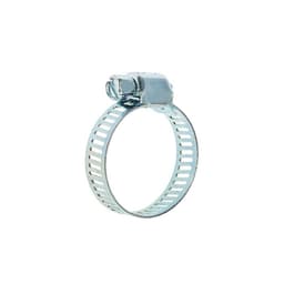 Хомут червячный ZEIN, сквозная просечка, диаметр 16-25 мм, ширина 8 мм, оцинкованный