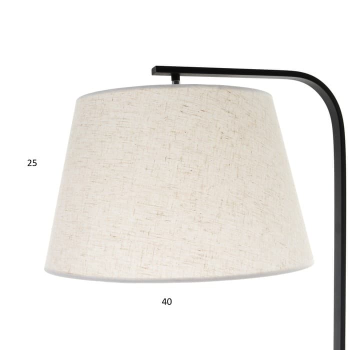 Торшер 19035/1, E27, 40 Вт, чёрный, 45×45×170 см