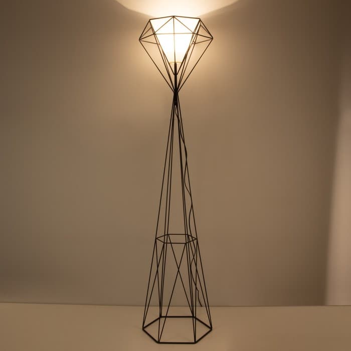 Торшер 19081/1 E27 40 Вт черный 35×35×175 см