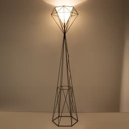 Торшер 19081/1 E27 40 Вт черный 35×35×175 см