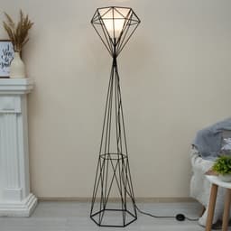 Торшер 19081/1 E27 40 Вт черный 35×35×175 см