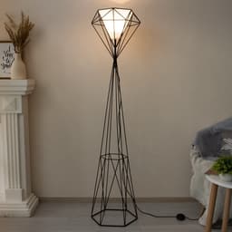 Торшер 19081/1 E27 40 Вт черный 35×35×175 см