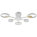 Люстра с ПДУ 2301/6WT LED 120 Вт 3000-6000К белый 75×75×8 см BayerLux