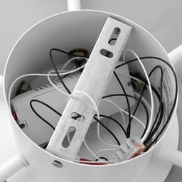 Люстра с ПДУ 2301/6WT LED 120 Вт 3000-6000К белый 75×75×8 см BayerLux