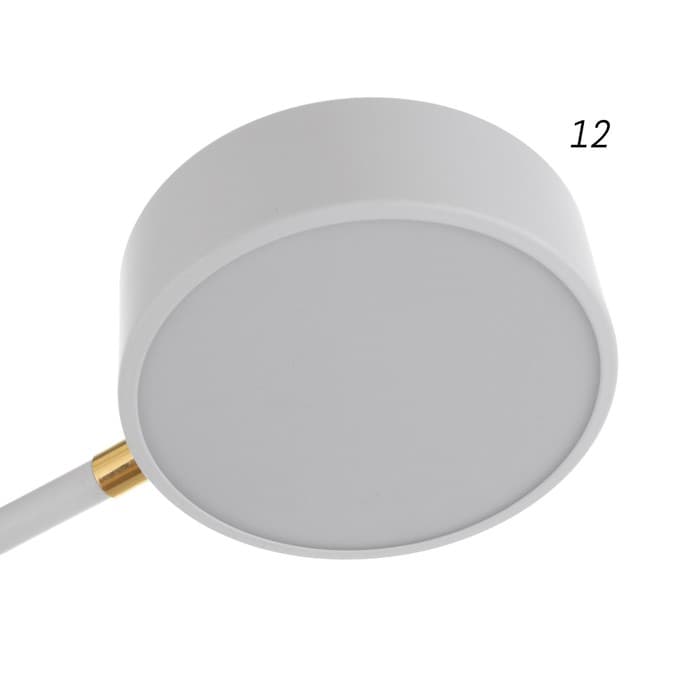 Люстра с ПДУ 2301/6WT LED 120 Вт 3000-6000К белый 75×75×8 см BayerLux