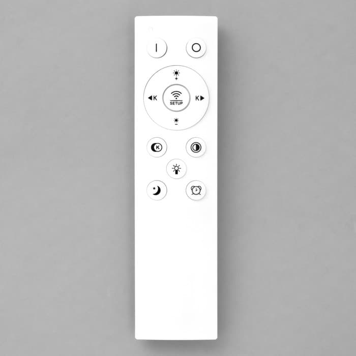 Люстра с ПДУ 2301/6WT LED 120 Вт 3000-6000К белый 75×75×8 см BayerLux